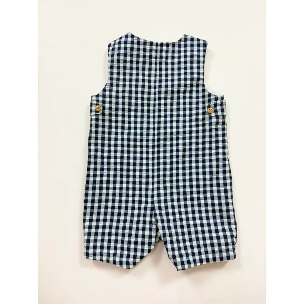 Janie and Jack Gingham Shortall